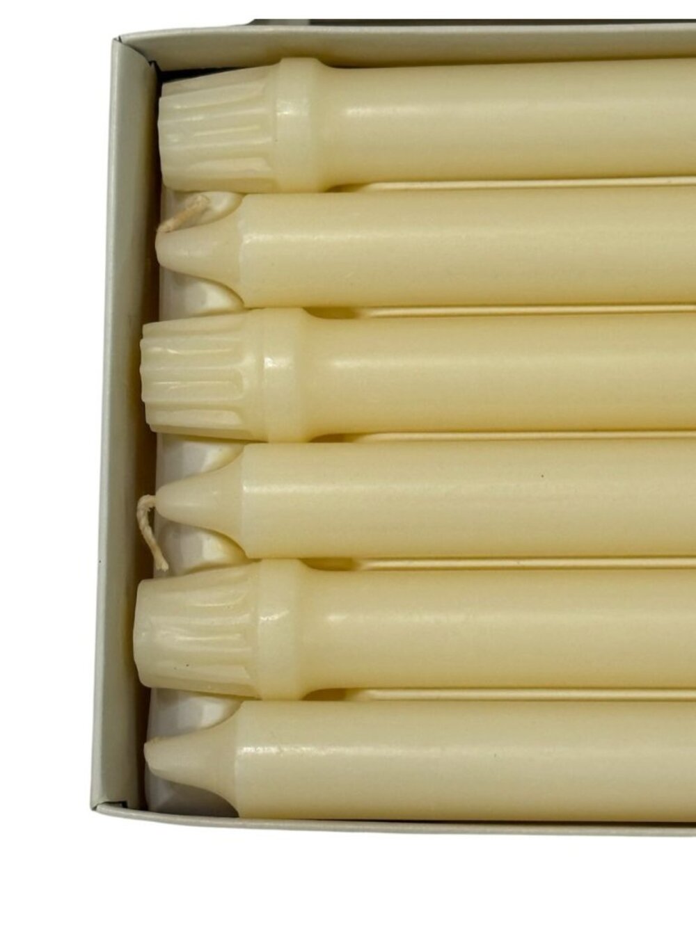 Vintage Colonial Candle Of Cape Cod 12 Classic 12” Candles Ivory New In Box USA - Picture 3 of 10